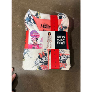 Girls Disney Minnie Mouse Pajamas Size 6 Pink new